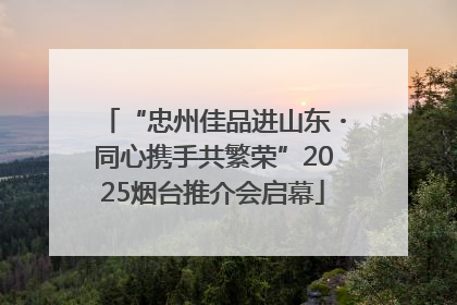 “忠州佳品进山东・同心携手共繁荣”2025烟台推介会启幕