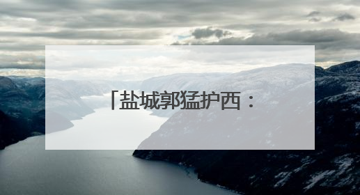 盐城郭猛护西：打造宜居宜业水乡田园新美景