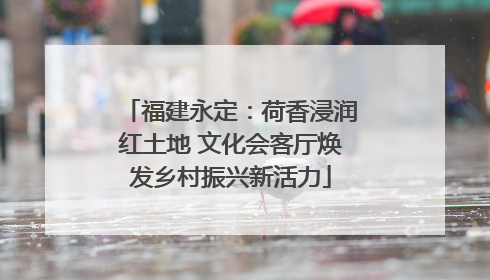 福建永定：荷香浸润红土地 文化会客厅焕发乡村振兴新活力