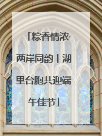 粽香情浓·两岸同韵丨湖里台胞共迎端午佳节