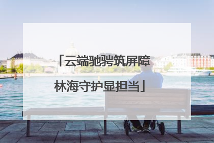 云端驰骋筑屏障 林海守护显担当
