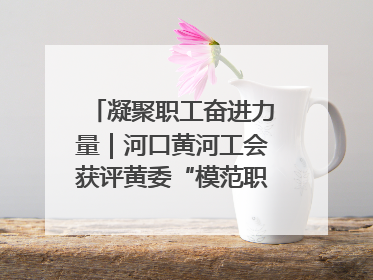 凝聚职工奋进力量｜河口黄河工会获评黄委“模范职工之家”侧记