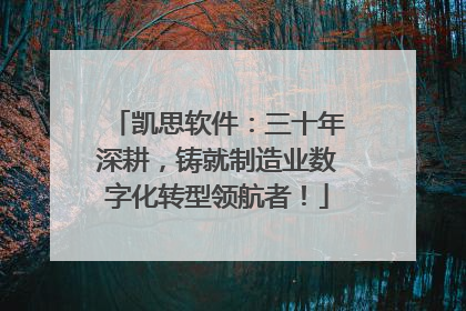 凯思软件：三十年深耕，铸就制造业数字化转型领航者！