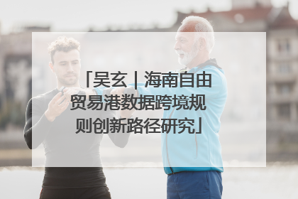 吴玄｜海南自由贸易港数据跨境规则创新路径研究