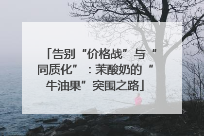 告别“价格战”与“同质化”：茉酸奶的“牛油果”突围之路