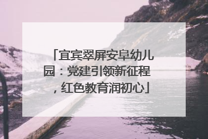 宜宾翠屏安阜幼儿园：党建引领新征程，红色教育润初心