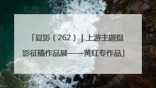 夏影（262）｜上游主题摄影征稿作品展——黄红专作品