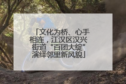 文化为桥、心手相连，江汉区汉兴街道“百团大绽”演绎邻里新风貌
