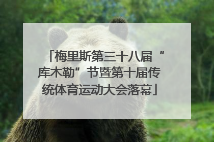 梅里斯第三十八届“库木勒”节暨第十届传统体育运动大会落幕