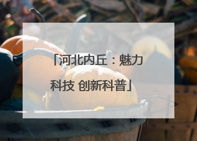 河北内丘：魅力科技 创新科普