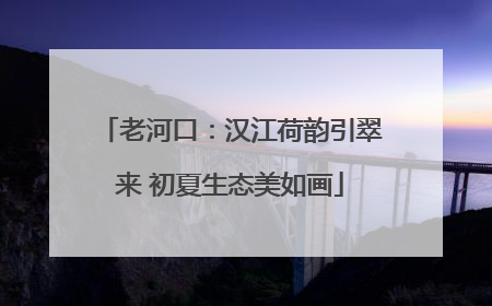 老河口：汉江荷韵引翠来 初夏生态美如画