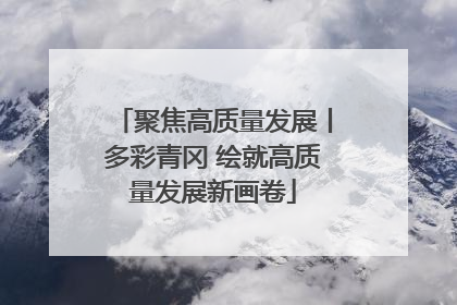 聚焦高质量发展丨多彩青冈 绘就高质量发展新画卷