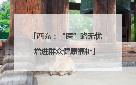 西充：“医”路无忧 增进群众健康福祉