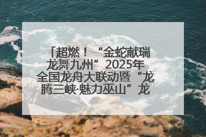 超燃！“金蛇献瑞 龙舞九州”2025年全国龙舟大联动暨“龙腾三峡·魅力巫山”龙舟邀请赛圆满落幕！