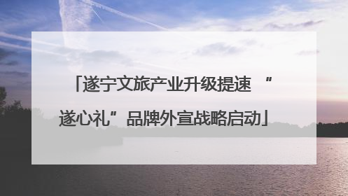 遂宁文旅产业升级提速 “遂心礼”品牌外宣战略启动