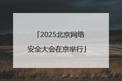 2025北京网络安全大会在京举行